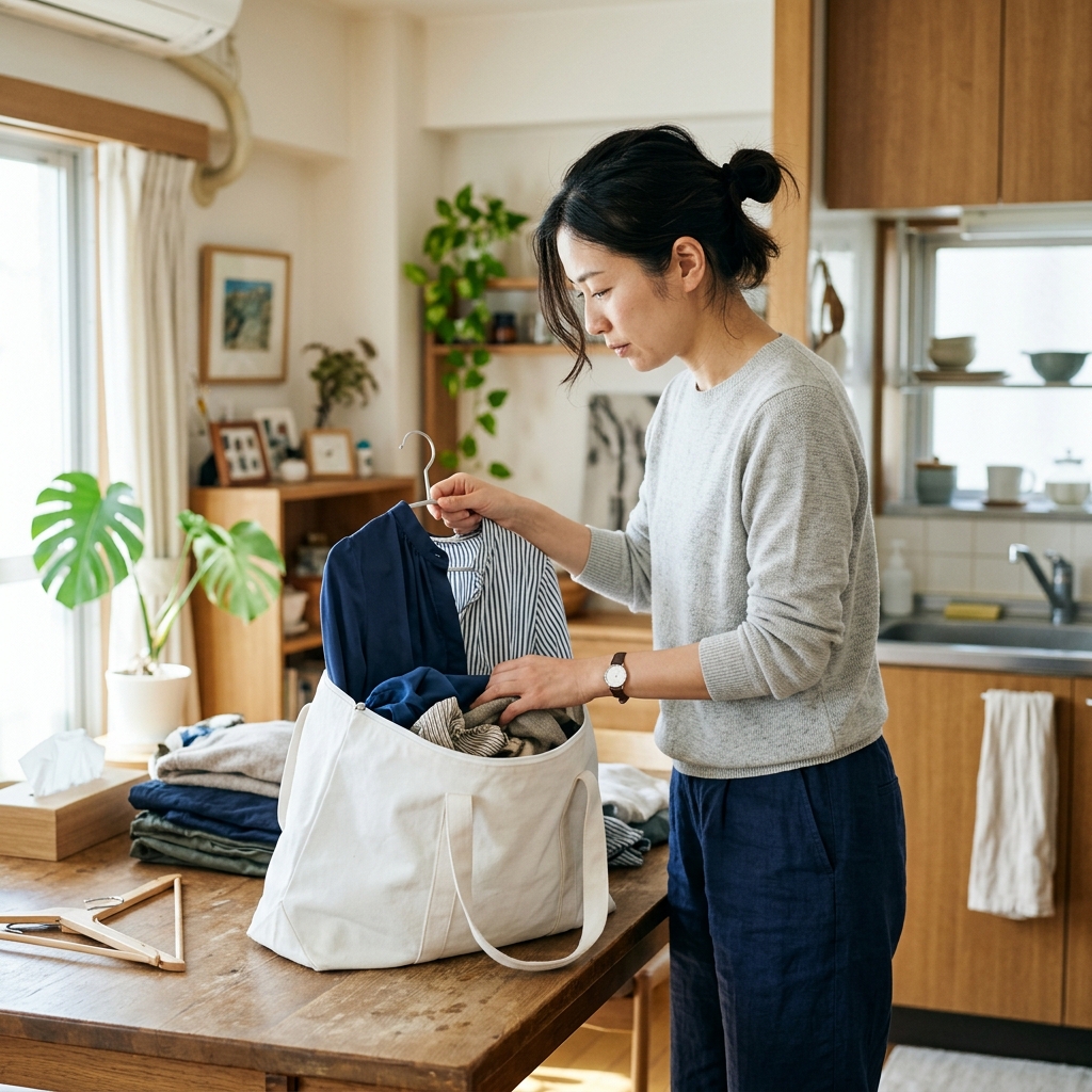 宅配クリーニングの利用の流れ